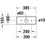 Duravit DuraStyle Spłuczka WC 6/3 l biała z powłoką WonderGliss 09350000051 - zdjęcie 4