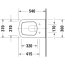 Duravit DuraStyle Toaleta WC Rimless bez kołnierza biały Alpin z powłoką WonderGliss 25520900001 - zdjęcie 3