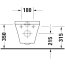 Duravit DuraStyle Toaleta WC Rimless bez kołnierza biały Alpin z powłoką WonderGliss 25520900001 - zdjęcie 5