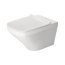 Duravit DuraStyle Toaleta WC Rimless bez kołnierza biały Alpin z powłoką WonderGliss 25520900001 - zdjęcie 1