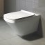 Duravit DuraStyle Toaleta WC Rimless bez kołnierza biały Alpin z powłoką WonderGliss 25520900001 - zdjęcie 7