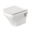 Duravit DuraStyle Toaleta WC Rimless bez kołnierza krótka biały Alpin z powłoką WonderGliss 25710900001 - zdjęcie 2