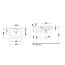 Duravit DuraStyle Umywalka meblowa 65x48 cm z przelewem z jednym otworem na baterię biała z powłoką WonderGliss 23206500001 - zdjęcie 2