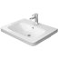 Duravit DuraStyle Umywalka meblowa 65x48 cm z przelewem z jednym otworem na baterię biała z powłoką WonderGliss 23206500001 - zdjęcie 1