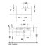 Duravit DuraStyle Umywalka meblowa asymetryczna 80x48 cm z przelewem z 3 otworami na baterię biała 2326800030 - zdjęcie 2