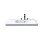 Duravit DuraStyle Umywalka meblowa asymetryczna 80x48 cm z przelewem z 3 otworami na baterię biała 2326800030 - zdjęcie 1