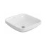 Duravit DuraStyle Umywalka podblatowa 37x37 cm z przelewem bez otworu na baterię biała z powłoką WonderGliss 03733700001 - zdjęcie 1