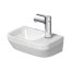Duravit DuraStyle Umywalka wisząca 36x22 cm lewa biały Alpin z powłoką WonderGliss 07133600001 - zdjęcie 2