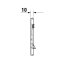 Duravit DuraSystem Przycisk WC złoto polerowane WD5001341000 - zdjęcie 3