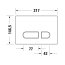 Duravit DuraSystem Przycisk WC złoto polerowane WD5001341000 - zdjęcie 2