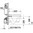 Duravit DuraSystem Stelaż do WC niski H84 WD1017000000 - zdjęcie 3