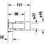 Duravit Element podtynkowy do baterii umywalkowej GK1900004000 - zdjęcie 2