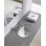 Duravit Foster Umywalka podblatowa 43x28 cm, z przelewem, biała z powłoką WonderGliss 03364300001 - zdjęcie 2