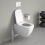 Duravit Happy D.2 Toaleta WC podwieszana 54x36,5 cm Rimless bez kołnierza z powłoką WonderGliss, biała 22220900001 - zdjęcie 13
