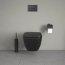 Duravit Happy D.2 Toaleta WC 54x36,5 cm bez kołnierza antracyt połysk/antracyt mat z powłoką WonderGliss 22220989001 - zdjęcie 15