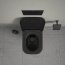 Duravit Happy D.2 Toaleta WC 54x36,5 cm bez kołnierza antracyt połysk/antracyt mat z powłoką WonderGliss 22220989001 - zdjęcie 21