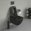 Duravit Happy D.2 Toaleta WC 54x36,5 cm bez kołnierza antracyt połysk/antracyt mat z powłoką WonderGliss 22220989001 - zdjęcie 18