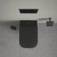 Duravit Happy D.2 Toaleta WC 54x36,5 cm bez kołnierza antracyt połysk/antracyt mat z powłoką WonderGliss 22220989001 - zdjęcie 22