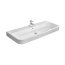 Duravit Happy D.2 Umywalka meblowa 120x50,5 cm z jednym otworem na baterię z przelewem biała z powłoką WonderGliss 23181200001 - zdjęcie 1