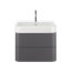 Duravit Happy D.2 Umywalka meblowa 60x50,5 cm biały Alpin z powłoką WonderGliss 23186000001 - zdjęcie 7