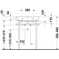 Duravit Happy D.2 Umywalka meblowa 60x50,5 cm biały Alpin z powłoką WonderGliss 23186000001 - zdjęcie 4
