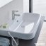 Duravit Happy D.2 Umywalka meblowa 100x50,5 cm z jednym otworem na baterię z przelewem biała 2318100027 - zdjęcie 2