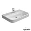 Duravit Happy D.2 Umywalka meblowa 100x50,5 cm z jednym otworem na baterię z przelewem biała 2318100027 - zdjęcie 1