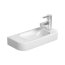 Duravit Happy D.2 Umywalka wisząca mała 50x22 cm z otworem na baterię z prawej strony bez przelewu biała z powłoką WonderGliss 07115000081 - zdjęcie 1