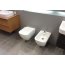 Duravit Happy D.2 Zestaw Toaleta WC podwieszana 54x36,5 cm WonderGliss z deską sedesową wolnoopadającą, biały 22210900001+0064510000 - zdjęcie 4