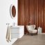 Duravit Happy D.2 Zestaw Szafka podumywalkowa c-shaped 77,5x49x48 cm dekor biały wysoki połysk + umywalka meblowa  z otworem na baterię biała HP4347O2222 - zdjęcie 5