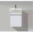 Duravit Ketho Szafka podumywalkowa 40x32x55 cm zawiasy po prawej stronie dekor biały mat KT6630R1818 - zdjęcie 2