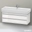 Duravit Ketho Szafka podumywalkowa 115x44x48 cm dekor biały wysoki połysk KT663902222 - zdjęcie 2