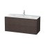 Duravit L-Cube Szafka podumywalkowa 122x48,1x55 cm ciemny dąb szczotkowany LC624307272 - zdjęcie 1