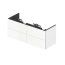Duravit L-Cube Szafka podumywalkowa 129x48,1x55 cm biały mat (dekor) LC625901818 - zdjęcie 2