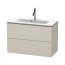 Duravit L-Cube Szafka podumywalkowa 82x39,1x55 cm dekor taupe mat LC625709191 - zdjęcie 1
