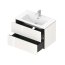 Duravit L-Cube Szafka podumywalkowa 82x48,1x55 cm biały połysk LC624102222 - zdjęcie 4