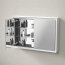 Duravit L-Cube Szafka z lustrem 100x15,4x70 cm z oświetleniem LED biały mat LC7552000000000 - zdjęcie 20