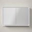 Duravit L-Cube Szafka z lustrem 100x15,4x70 cm z oświetleniem LED biały mat LC7552000000000 - zdjęcie 2