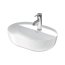 Duravit LUV Umywalka nablatowa 50x35 cm szlifowany spód biały Alpin 0380500000 - zdjęcie 1