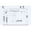 Duravit LUV Umywalka nablatowa 50x35 cm szlifowany spód biały Alpin 0380500000 - zdjęcie 3