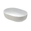 Duravit LUV Umywalka nablatowa 50x35 cm biały/szary satynowy z powłoką WonderGliss 03795023001 - zdjęcie 1