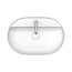Duravit LUV Umywalka nablatowa 60x40 cm biały/biały satynowy z powłoką WonderGliss 03806026001 - zdjęcie 9