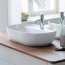 Duravit LUV Umywalka nablatowa 60x40 cm biały/biały satynowy z powłoką WonderGliss 03806026001 - zdjęcie 5