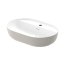 Duravit LUV Umywalka nablatowa 60x40 cm biały/szary satynowy z powłoką WonderGliss 03806023001 - zdjęcie 1