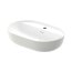 Duravit LUV Umywalka nablatowa 60x40 cm biały/szary satynowy z powłoką WonderGliss 03806023001 - zdjęcie 7