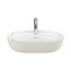 Duravit LUV Umywalka nablatowa 60x40 cm biały/szary satynowy z powłoką WonderGliss 03806023001 - zdjęcie 8