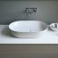 Duravit LUV Umywalka nablatowa 60x40 cm szlifowany spód biały/biały satynowy z powłoką WonderGliss 03796026001 - zdjęcie 6