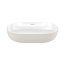 Duravit LUV Umywalka nablatowa 60x40 cm szlifowany spód biały/szary satynowy z powłoką WonderGliss 03796023001 - zdjęcie 6