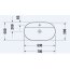 Duravit LUV Umywalka nablatowa 70x40 cm szlifowany spód biały Alpin 0380700000 - zdjęcie 2