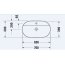 Duravit LUV Umywalka nablatowa 70x40 cm szlifowany spód biały Alpin z powłoką WonderGliss 03807000001 - zdjęcie 2